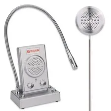 2 Way Window Intercom Speaker Microphone System for Bank Office Ticket Counter
