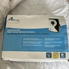 Airlink101 SkyIPCam500 Wired IP Camera Night Vision Audio Motion Detection