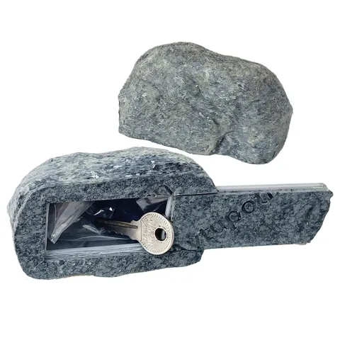 Spare Key Hider Rock - Hide a Key outside in a Real-Looking Stone, Key Hiders ou