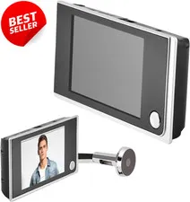 Digital Door Peephole Viewer Camera 3.5" LCD HD Security Doorbell Monitor - US