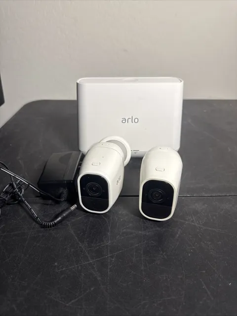 Netgear Arlo Pro 2 VMC4030P 1080p HD Add-On Wireless Camera w/ Battery & Base