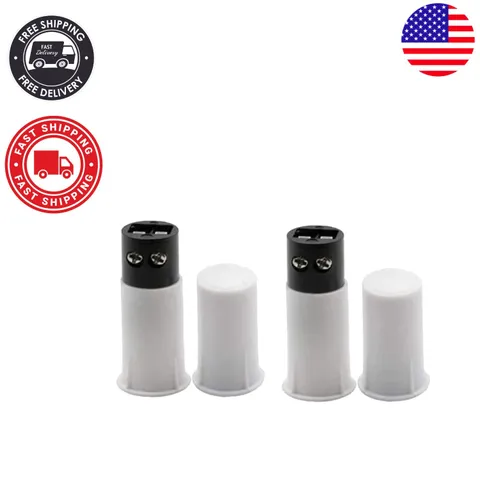 Normally Closed MC-33C Magnetic Door Contact Sensor - Easy Install 2-Pack