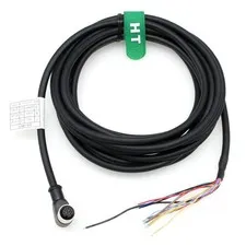 Cognex in-Sight 2000 Power IO Cable M12 A-Coded 12 Pin Female Right Angle to ...