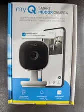 myQ Smart Indoor Camera 1080p Wi-Fi Night Vision Motion Detect 2-Way Audio USB
