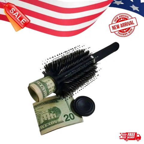Hair Brush Hidden Compartment Safe Secret Storage Diversion Travel Security Box
