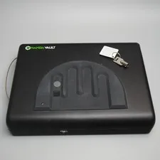 Mamba Vault Biometric Fingerprint Portable Gun Safe Lock Box with Key & Cable