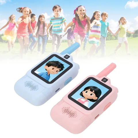 1 Pack Kids Video Intercom Rechargeable Long Distance 2 Way Radio With BT0