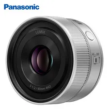 Panasonic LUMIX S 40mm F2 Silver S-S40 L Mount Full Frame Compact Prime Lens