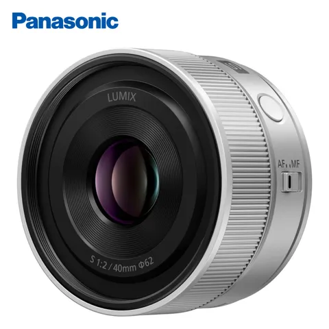 Panasonic LUMIX S 40mm F2 Silver S-S40 L Mount Full Frame Compact Prime Lens