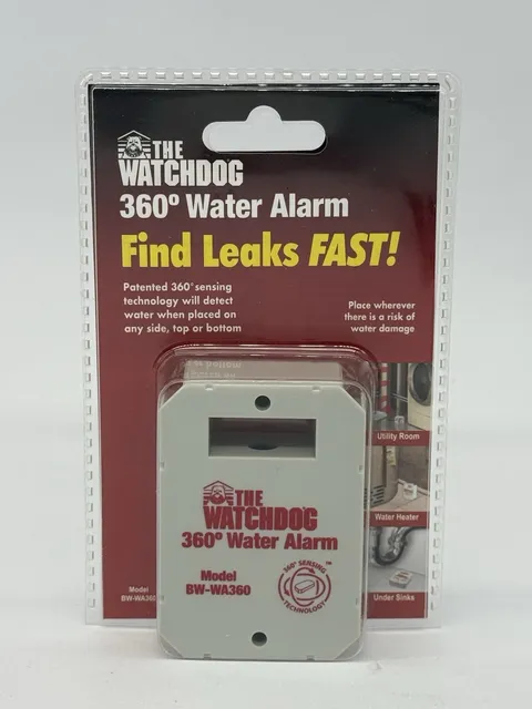 The Basement Watchdog Compact 110 dB 360° Water Alarm Model # BW-WA360 NEW