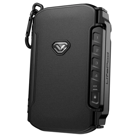 Lifepod X Micro Weatherproof Electronic Lockbox Secure Travel Case Rugged Min...