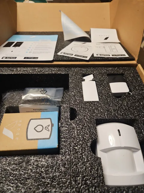 Abode Motion & Mini Door/Window Sensors, Key Fob, 103000-D Security Sytem Parts