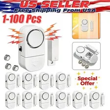 Wireless Home Window Door Burglar Security Alarm System Magnetic Sensor lot
