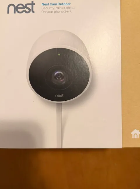 Nest Cam Outdoor 1080p Wired IP Security Camera, Outdoor/Weatherproof, Wi-Fi