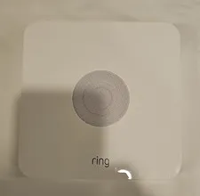 Ring Alarm Base Station White Indoor Wall Mountable Z-Wave Works w/ Alexa
