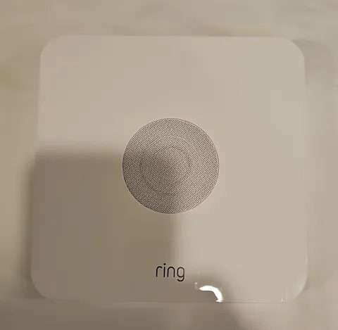 Ring Alarm Base Station White Indoor Wall Mountable Z-Wave Works w/ Alexa