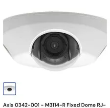Axis M3114-R M12 2MM Fixed Dome Network Camera