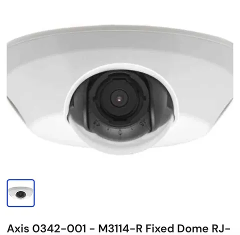 Axis M3114-R M12 2MM Fixed Dome Network Camera