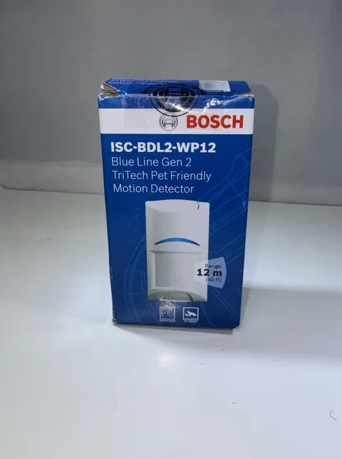 New Bosch wire Tritech Blue Line motion detector ISC BDL2 WP12