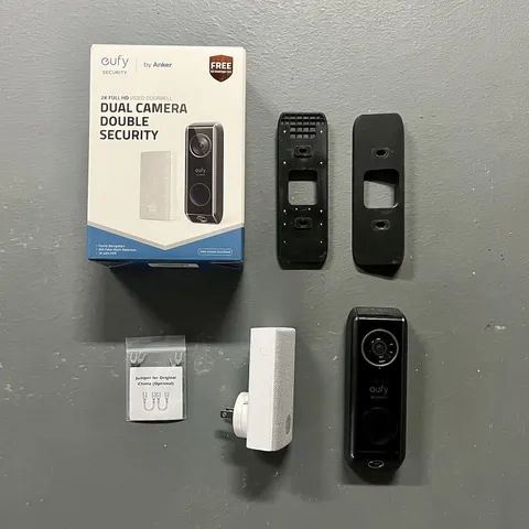 eufy Security S330 (T8203) Video Doorbell with Chime, Dual Wired 2K HDR Camera