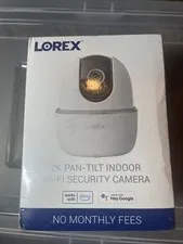 Lorex 1080p Indoor Pan-Tilt Wi-Fi IP Camera, Person Detect, Alexa/Google