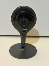 Nest Cam A0005 1080p Indoor IP/Network Surveillance Camera Wi-Fi Black/Gray