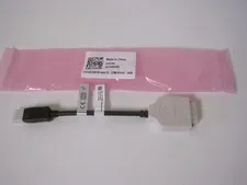 Dell 023NVR DisplayPort to single-link DVI-D passive adapter cable DP /N 023NVR