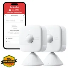 SwitchBot Presence Sensor*2 mmWave Radar Motion