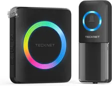 Wireless Doorbell Outdoor Waterproof 400m Home Office 60 Melodies