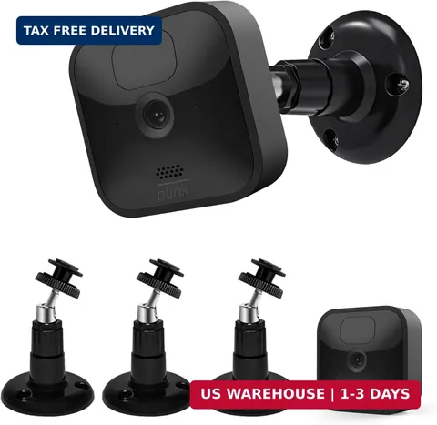 Blink Outdoor Camera Mount, 360 Degree Adjustable Indoor/Outdoor Wall Mount Brac
