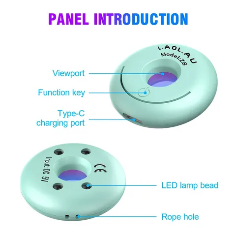 Portable Hidden Camera Detector Anti Spy Device Hotel Travel Security