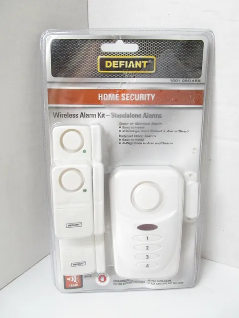 Defiant Wireless Home Security Door or Window Alarm Kit Multipack 1001090458