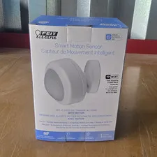Feit Electric Smart Wi-Fi Indoor Motion Sensor, White, Alexa & Google Compatible