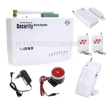 Home Theft Alarm Kit Combiner GSM Wireless Cell Phone Control Unit SMS