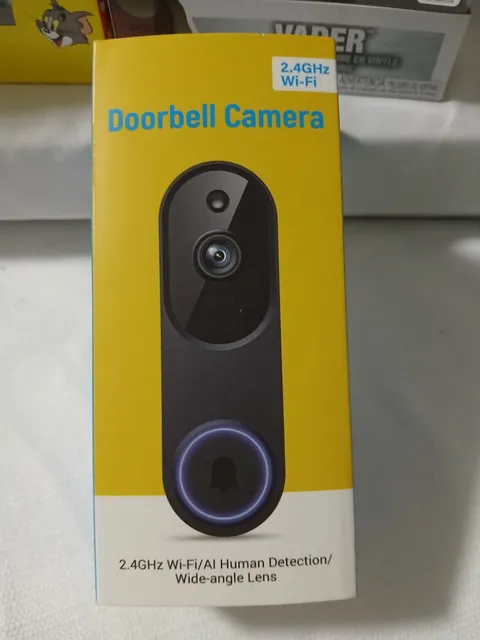 Wireless Doorbell Camera 2.4 GHZ Wi-Fi Black M52 Brand New