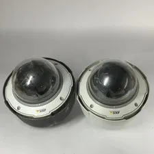 2x LOT Broken AXIS 60Hz 1080p PTZ Outdoor Network Dome Camera Q6034-E NO POWER