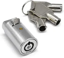Vending Machine Lock Keyed Alike for Coke, Snack, and Soda Machines - 3Pcs Keys