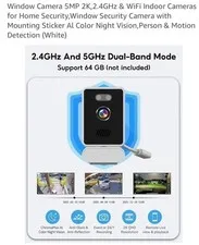Front Door Security Camera with Night Vision