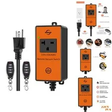 MIAOLINK 220v Automatic Remote Vacuum Switch Wireless Remote Dust Collector And
