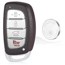 Beefunny Replacement Smart Remote Entry Key Fob For Hyundai Elantra 2016 2017