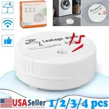 Wireless Water Leakage Sensor Alarm  Intelligent Water Leak Detector Voice Alert