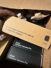 Box of 8 Vivint Outdoor Camera Pro Gen 2 Spotlight Pro Adapter VS-OLA150-WHT