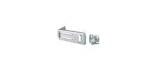 Master Lock 703D Hasp, 3-1/2 in L, 1-1/4 in W, Steel, Zinc, 11/32 in Dia Shackle