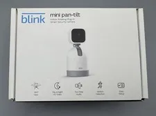 Blink Mini Pan-Tilt Indoor Wired Security Camera - White - USED
