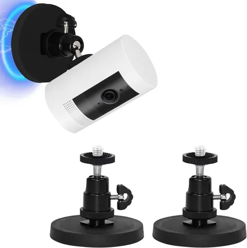 2Pack Magnetic Camera Mount Compatible with Ring Stick up Cam Battery