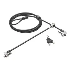 Kensington K67995TAA N17 KEYED DUAL HEAD LAPTOP LOCK FOR DELL DEVICES TAA
