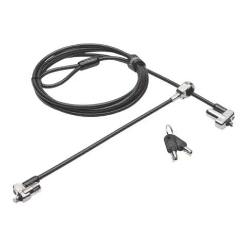 Kensington K67995TAA N17 KEYED DUAL HEAD LAPTOP LOCK FOR DELL DEVICES TAA