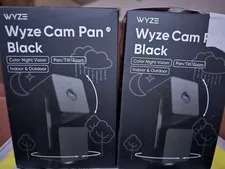 Wyze Cam Pan v3 PTZ 1080p Wi-Fi Color Night Vision Indoor/Outdoor Black