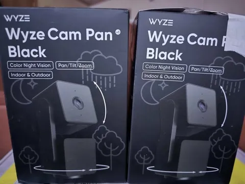 Wyze Cam Pan v3 PTZ 1080p Wi-Fi Color Night Vision Indoor/Outdoor Black