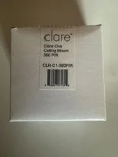 ClareOne CLR-C1-360PIR Wireless Ceiling Mount 360 Degrees Motion SensorB NIB